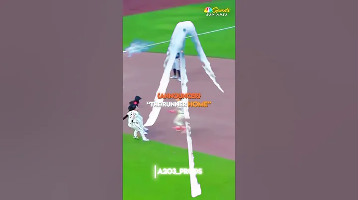 Willy Adames hit a walk off #willyadames #baseball #mlb #walkoff #giantsbaseball #shorts