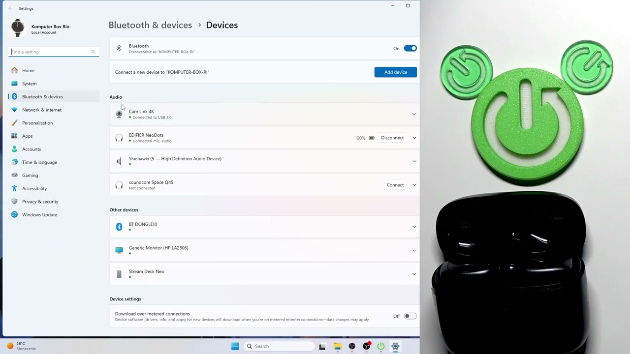 Comment dissocier les EDIFIER NeoDots de votre PC – Méthode rapide