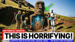 Scientists Used AI on the Olmec colossal heads — The Results Are Disturbing!