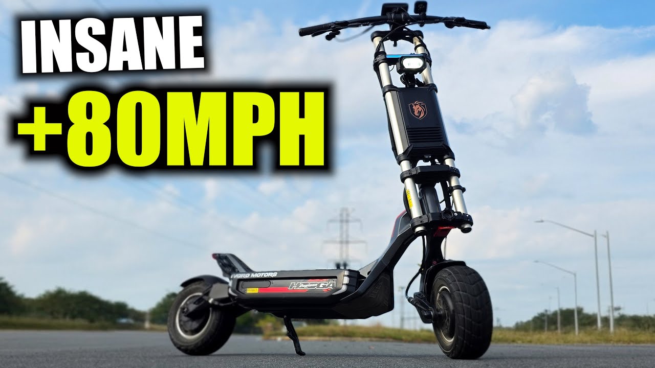 Daytona Hooga The Cheapest Most Powerful Electric HyperSCOOTER that almost killed Me!