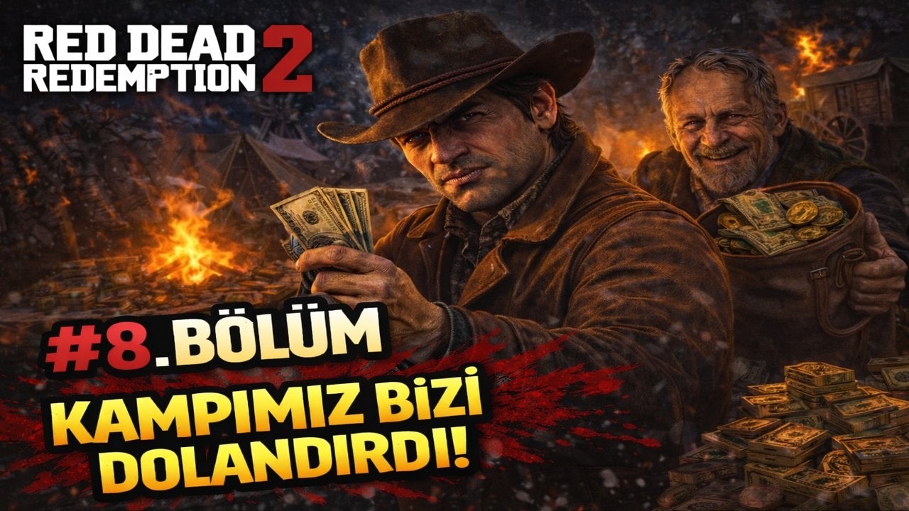 DOLANDIRILDIK LAA  ! | RED DEAD REDEMPTION 2 | BÖLÜM 8 |