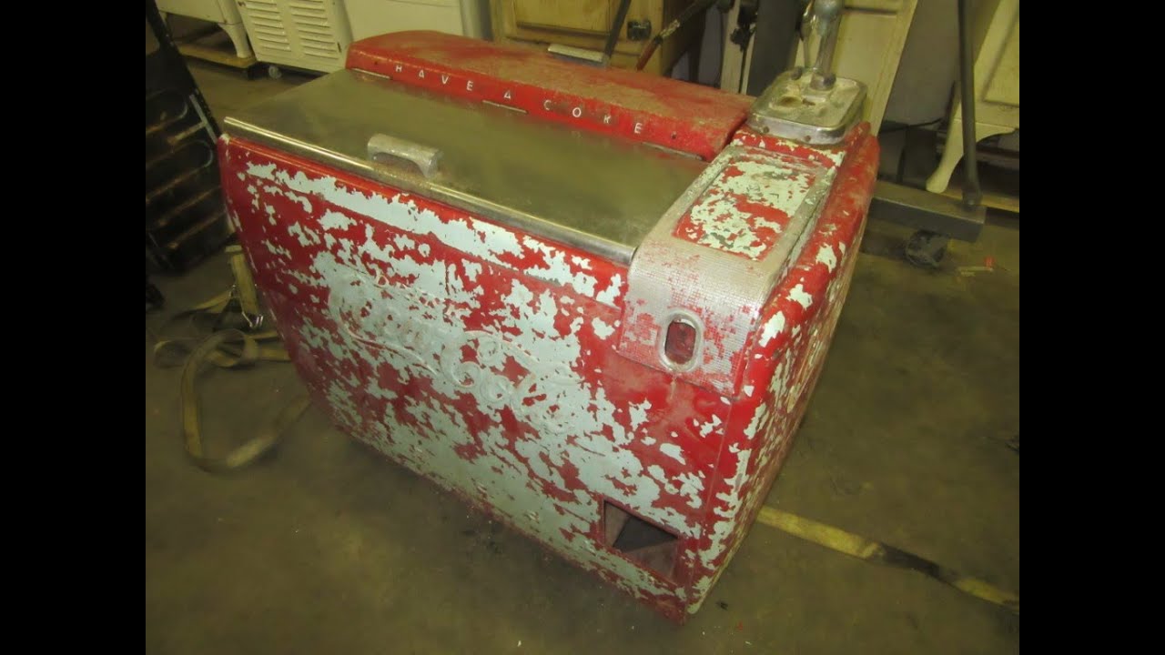 Westinghouse CocaCola Waterbath Cooler 1 Checkout and cooling unit repairs... YouTube