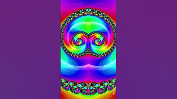 #animation #hypnotic #shorts Fractal Harmony: Techno Trance and Trippy Visuals 😵‍💫