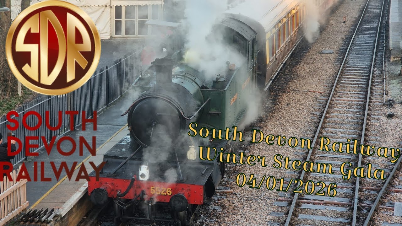 South Devon Railway Winter Steam Gala - 4th January 2026