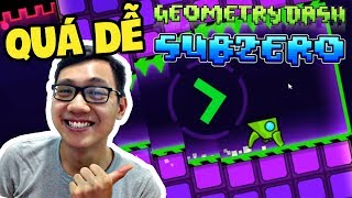 Sơn Đù CHỈ 1 LẦN THỬ LÀ THẮNG GEOMETRY DASH?? - Geometry Dash Subzero (Sơn Đù Funny Moments) screenshot 5