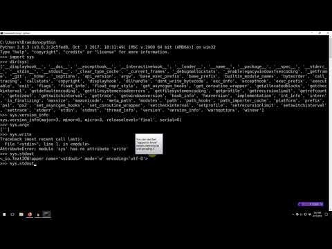 Learning Python 011: Importing/Module Basics