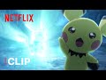 Pichu Evolves Into Pikachu ⚡ Pokémon Journeys: The Series | Netflix Futures