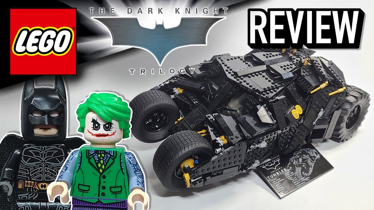 LEGO 76240 The Dark Knight Trilogy Batmobile Tumbler