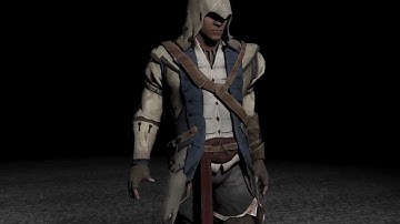 Assassins creed - connor 3d model
