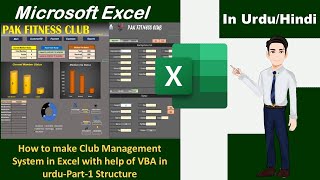 Fitness Club Gym Management Software in Excel | Registration | Payments | Expense Report  Part-1 screenshot 2