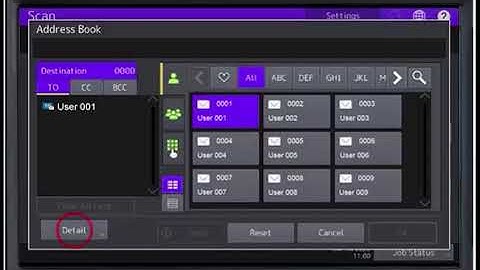 Scan to E Mail Using Address Book on Toshiba eStudio