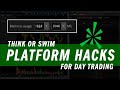 Optimize Think or Swim (ToS) For Day Trading Performance | Trading Tutorials