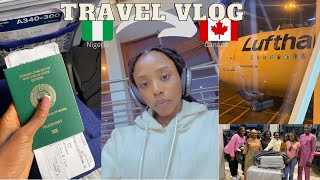 Moving from Nigeria (Abuja)🇳🇬 to Canada (Nova Scotia)🇨🇦| Flying Lufthansa Airlines| TRAVEL VLOG