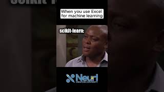 When you use Excel for Machine Learning 🤓 #ai #excel #ml #memes #funny #meme