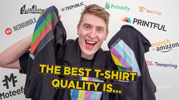 The Ultimate T-Shirt Quality Comparison - Find the Best Print on Demand Company