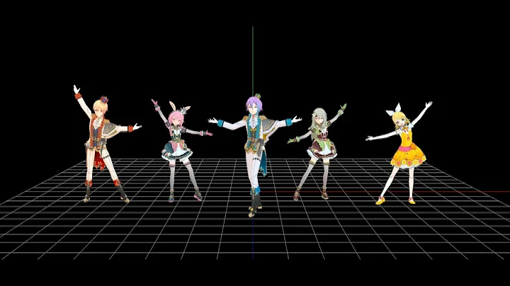 Showtime Ruler Mirror MMD All Members Dance Practice Project Sekai ショウタイム・ルーラー