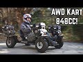 4 Engine AWD Go Kart Revival | Hard Launches!