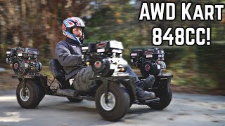 We bring back the four engine all wheel drive go kart! have an
upcoming video where take our best off road karts to race at a
friend's house, and we...