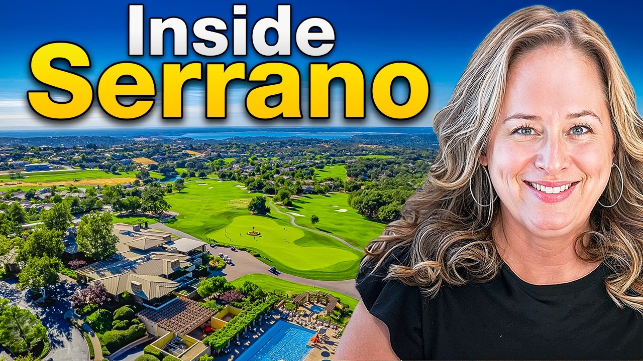Внутри El Dorado Hills #1 TOP Golf Community (Серрано)