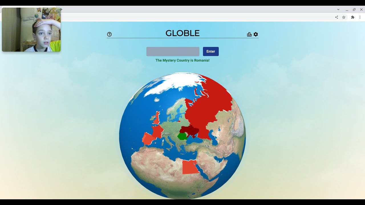 THIS GLOBLE GAME IS JUST LIKE WORDLE YouTube