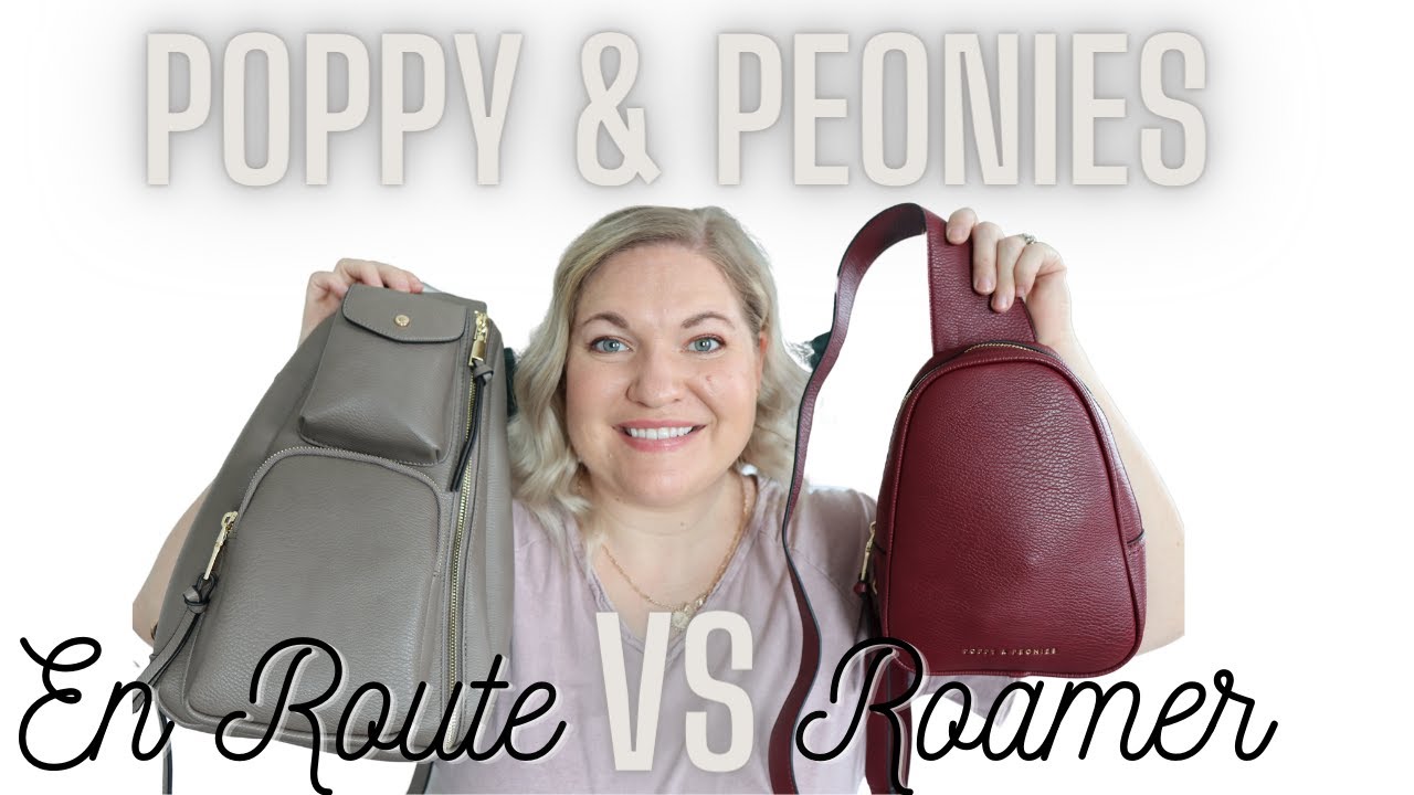 Poppy and Peonies En Rote VS Roamer Sling Bags Comparison 