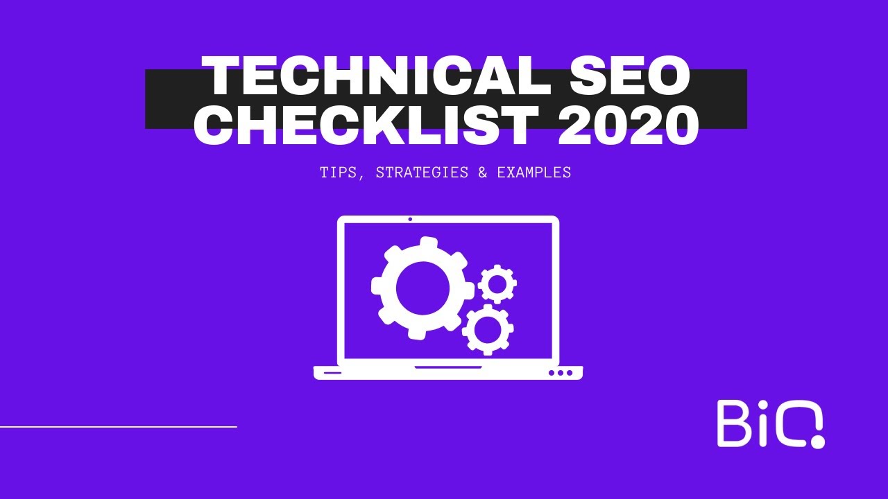 Technical SEO Checklist for 2020 – Tips, Strategies & Examples - YouTube