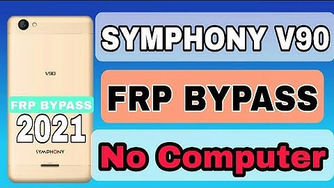 Symphony V90 Frp Bypass । symphony v90 Frp Bypass without pc । v90 frp bypass ।