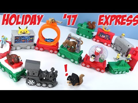 TY Beanie Boos. Holiday Express Train 2017 McDonald's Toy