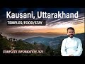 Kausani tourist places to visit 2023  rudradhari mahadev and waterfall  uttrakhand tour