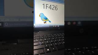 bird (🐦) drawing Ms Word shortcut key screenshot 1