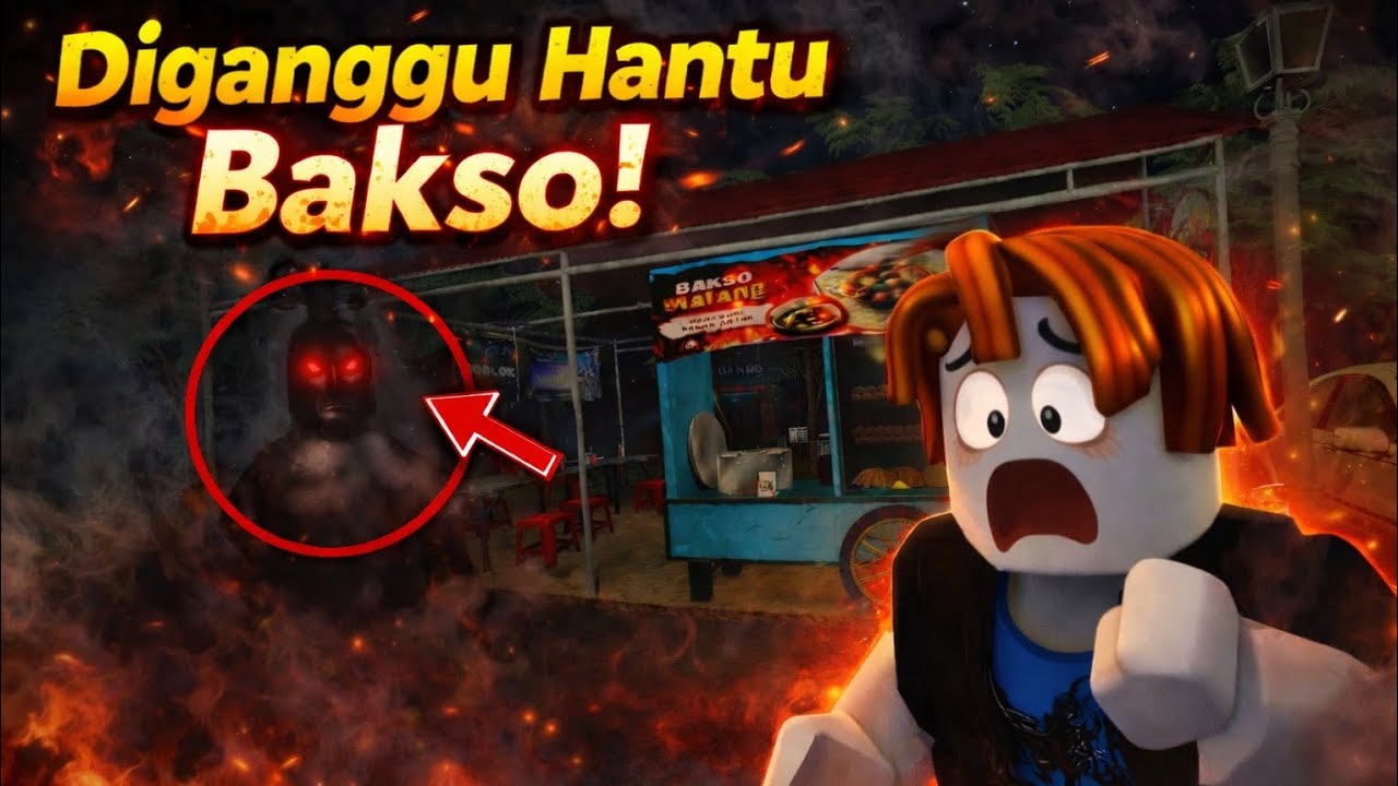 MENJUAL BAKSO DIWAKTU MALAM|BAKSO MALANG ANOMALI [ROBLOX MALAYSIA]