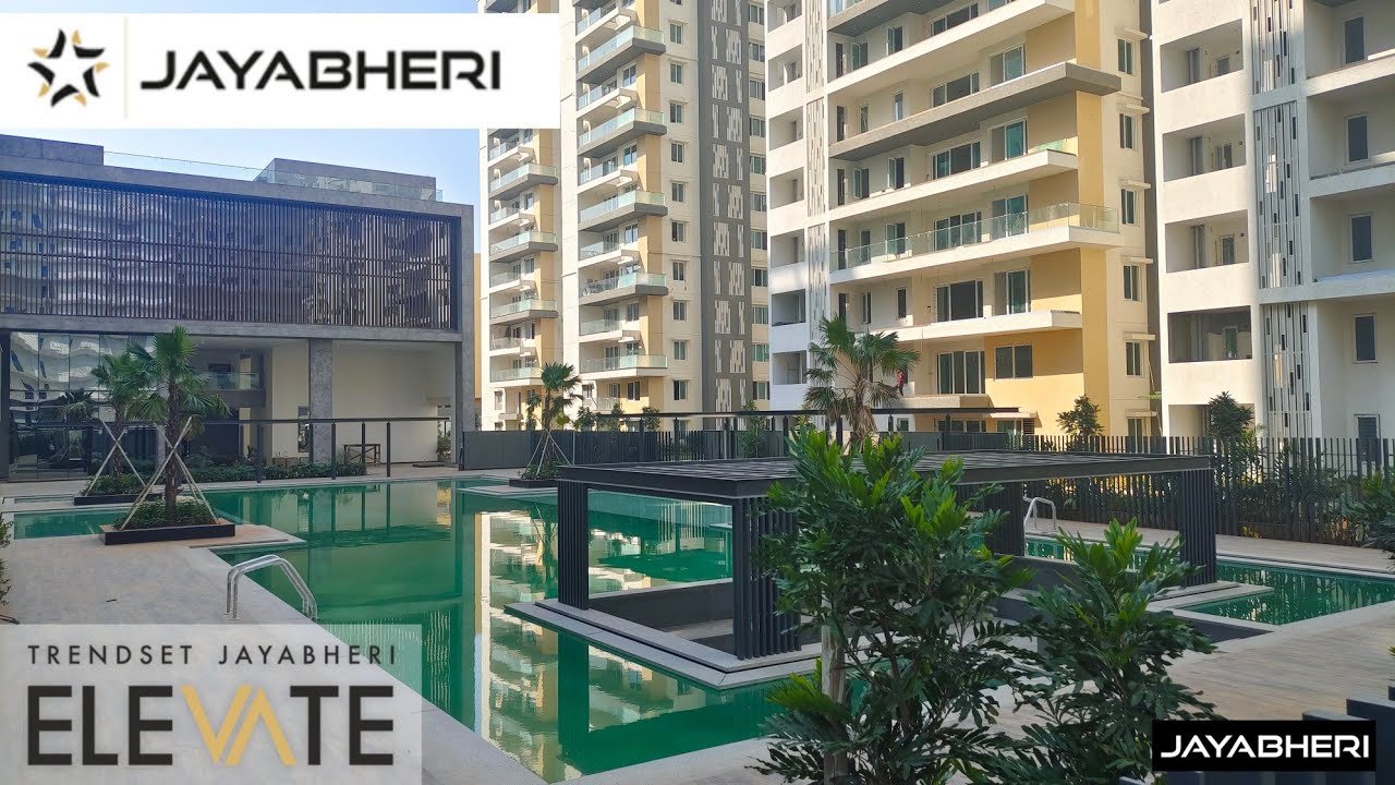 JAYABHERI HITECH CITY GATED COMMUNITY 3BHK FLAT FOR SALE HYDERABAD