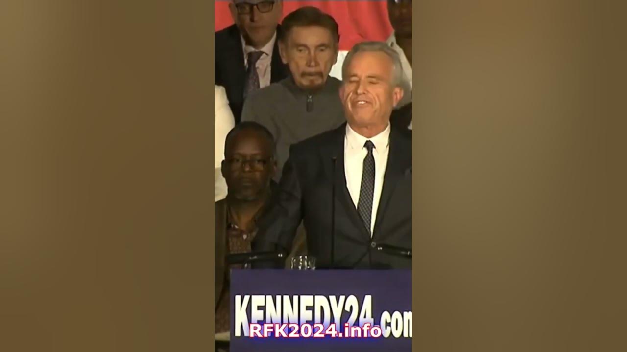 RFK 2024 President Announcement Part 2 rfk2024info rfk rfk24 