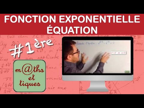 Vidéo: Comment Résoudre Des équations Exponentielles