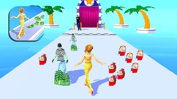 Run rich 3D levels 1 🤑💰👧 Gameplay Walkthrough | apple phone games | samsung games | huawei game