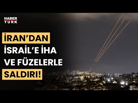 İran, insansız hava araçları ve füzelerle İsrail'e hava saldırısı düzenledi!