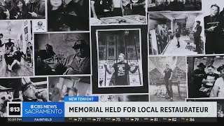 Memorial held for local restaurateur Chris Jarosz