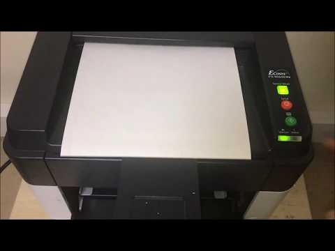 kyocera test how to print? How to output the Kyocera fs1040 fs1060dn memory report