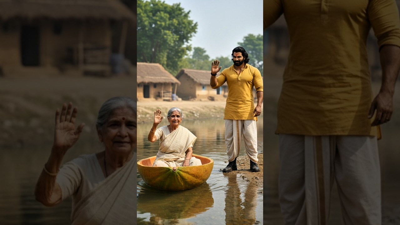 "Lady Soldier Saves Grandma from the River & Makes a Boat 