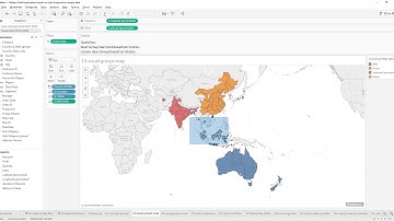 Tableau Tutorial - Visual Group for Map