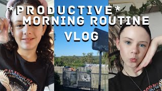 *PRODUCTIVE* Morning routine vlog