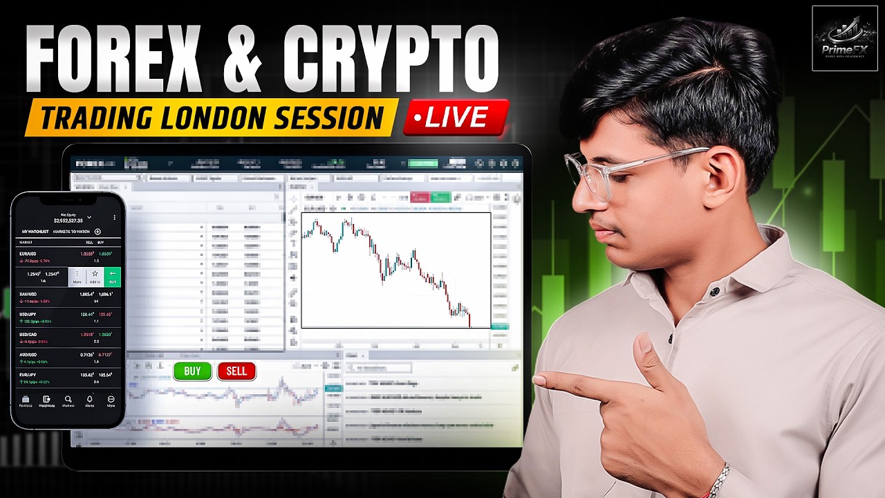 LIVE FOREX ANALYSIS |LONDON SESSION| | GOLD & BITCOIN | | MAR 4 | DAY 23|