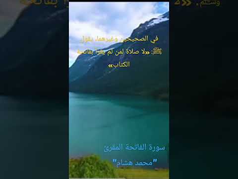 سورة الفاتحة محمد هشام