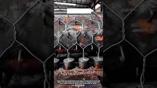 Innovation Wire Mesh Weaving Machine for Hexagonal Net Production with Twisted Wire Forming #tech