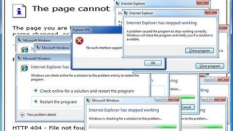 How to make Internet explorer  crash with simple HTML