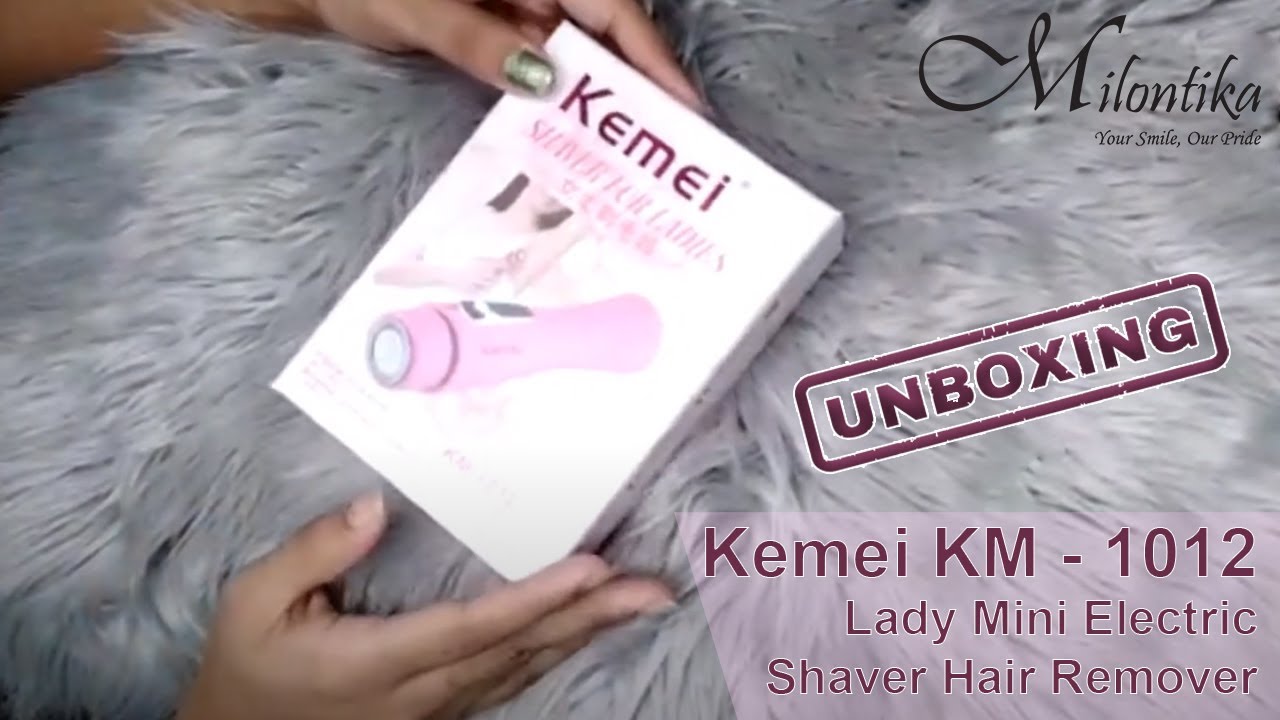 kemei km 1012 women's shaver