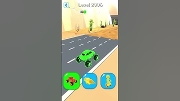 Shape Shifting Game Beamng Drive Level #2996  New Update Car Racing #shorts #shapeshifting