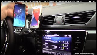 Wifi Android Auto, Wifi Carplay, Usb Kyebriq Briq2-Pro V Škoda, Vw, Seat, Audi A Youtube I Netflix