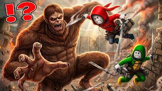 We Played ATTACK ON TITAN Revolution in Roblox