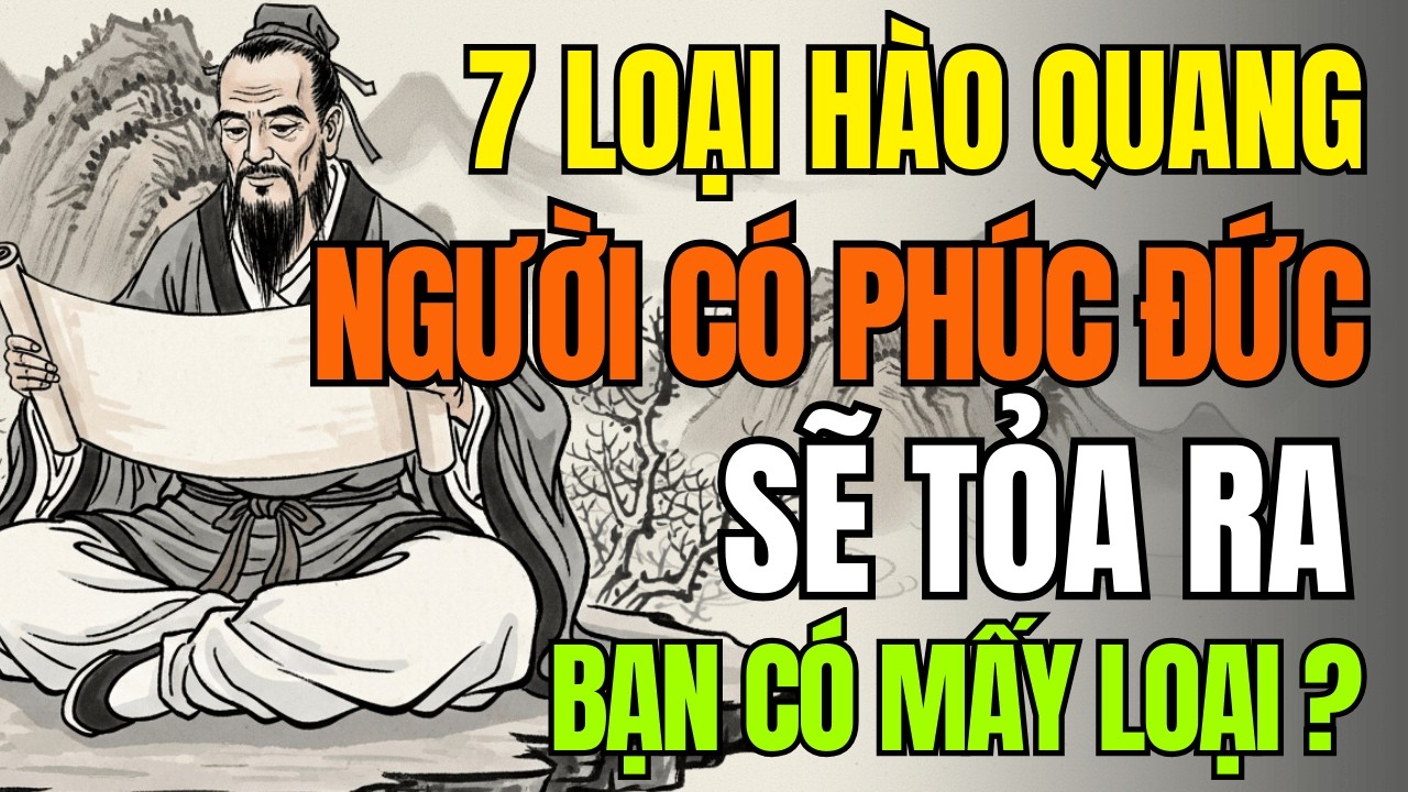 Cổ Nhân Dạy: Người Có Phúc Đức Sẽ Toả Ra 7 Loại Hào Quang Này, Bạn Có Mấy Loại?